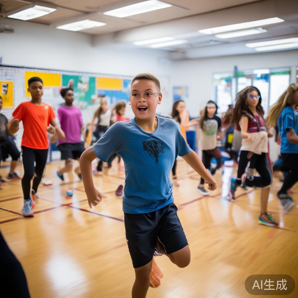 某中学引入“智博体育课”模式后，显著改善了学生的学