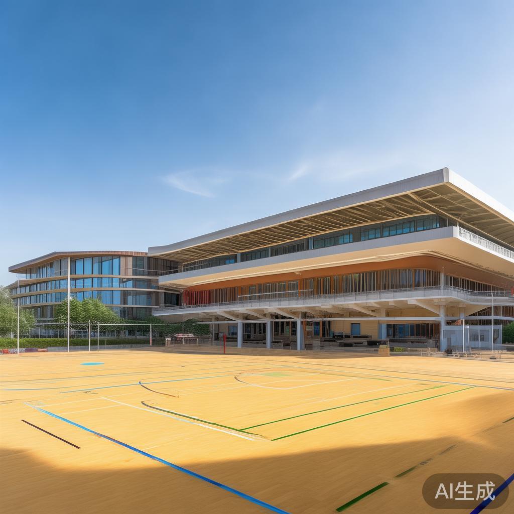 作为校区内的重要基础设施之一，黄台校区智博体育馆充